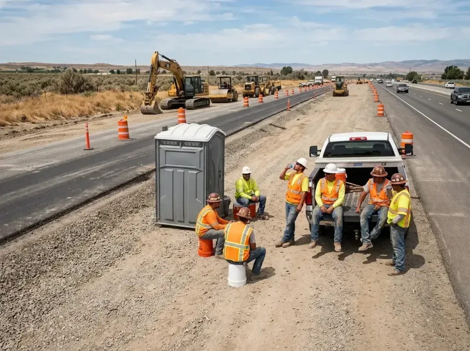 highway-road-construction-crew-007 — frequently asked questions, Porta Potty and Restroom Rentals in Farmington, NM
